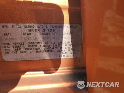 Zdjęcie 14 z 14 samochodu: 2006 CHEVROLET AVEO BASE VIN:KL1TD66666B557869 - miniatura