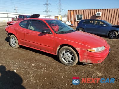 Czwarte zdjęcie samochodu z boku: 2000 OLDSMOBILE ALERO GX VIN:1G3NK12T5YC315903 - miniatura
