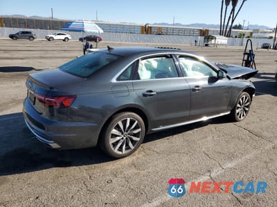 Trzecie zdjęcie samochodu z tyłu: 2022 AUDI A4 PREMIUM 40 VIN:WAUABAF43NA007862 - miniatura