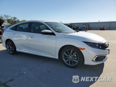 Czwarte zdjęcie samochodu z boku: 2020 HONDA CIVIC EXL VIN:19XFC1F76LE207919 - miniatura