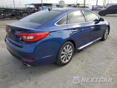 Trzecie zdjęcie samochodu z tyłu: 2016 HYUNDAI SONATA SPORT VIN:5NPE34AF7GH267964 - miniatura