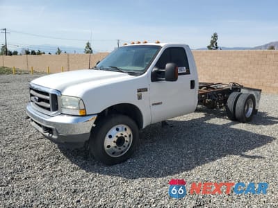 Drugie zdjęcie samochodu z przodu: 2003 FORD F550 SUPER DUTY VIN:1FDAF56PX3ED39727 - miniatura