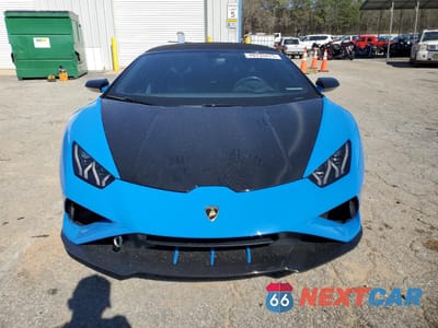 Piąte zdjęcie samochodu w środku: 2021 LAMBORGHINI HURACAN EVO VIN:ZHWUT5ZF5MLA17050 - miniatura