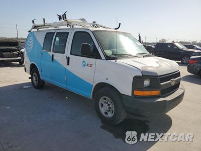 Czwarte zdjęcie samochodu z boku: 2012 CHEVROLET EXPRESS G2500 VIN:1GCWGFCG8C1190954 - miniatura