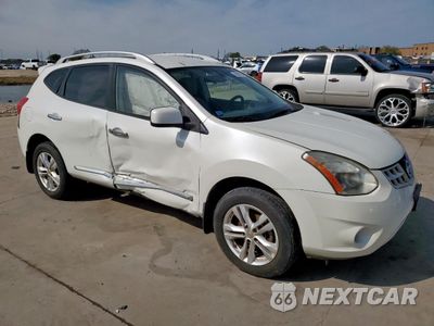 Czwarte zdjęcie samochodu z boku: 2012 NISSAN ROGUE S VIN:JN8AS5MV3CW371645 - miniatura