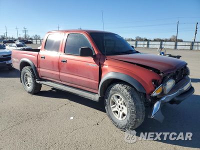 Czwarte zdjęcie samochodu z boku: 2002 TOYOTA TACOMA DOUBLE CAB PRERUNNER VIN:5TEGN92N22Z069515 - miniatura
