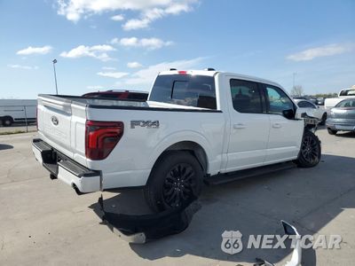 Trzecie zdjęcie samochodu z tyłu: 2024 FORD F150 LARIAT VIN:1FTFW5L83RFB58737 - miniatura