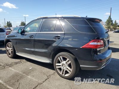 Drugie zdjęcie samochodu z przodu: 2015 MERCEDES-BENZ ML 350 4MATIC VIN:4JGDA5HB7FA523645 - miniatura