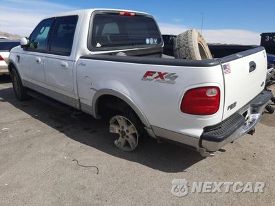 Drugie zdjęcie samochodu z przodu: 2002 FORD F150 SUPERCREW VIN:1FTRW08L02KE04346 - miniatura