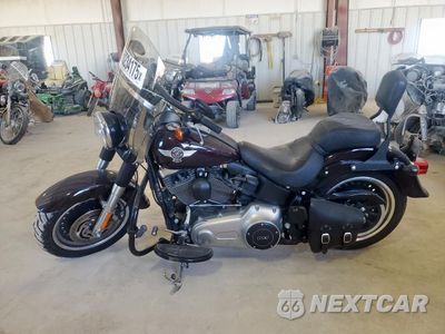 Trzecie zdjęcie samochodu z tyłu: 2014 HARLEY-DAVIDSON FLSTFB FATBOY LO VIN:1HD1JNV35EB022037 - miniatura