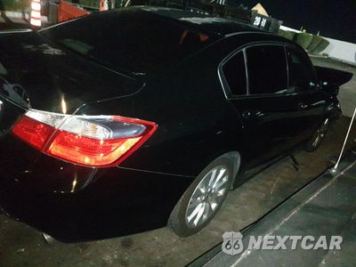 Trzecie zdjęcie samochodu z tyłu: 2013 HONDA ACCORD EX VIN:1HGCR2F76DA013646 - miniatura