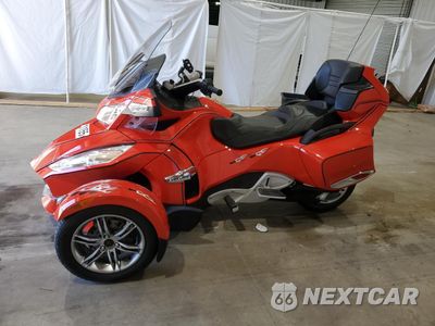 Trzecie zdjęcie samochodu z tyłu: 2012 CAN-AM SPYDER ROADSTER RTS VIN:2BXJBHC15CV001244 - miniatura