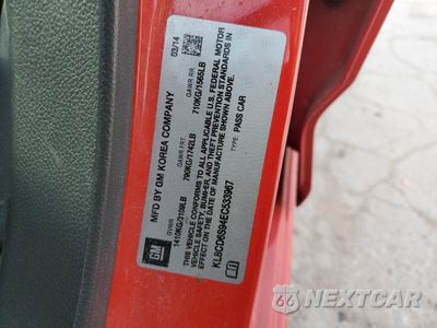 Zdjęcie 14 z 14 samochodu: 2014 CHEVROLET SPARK 1LT VIN:KL8CD6S94EC533967 - miniatura