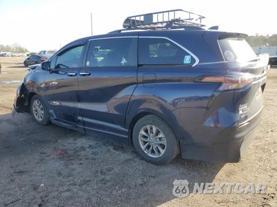 Drugie zdjęcie samochodu z przodu: 2024 TOYOTA SIENNA XLE VIN:5TDJSKFC5RS117675 - miniatura
