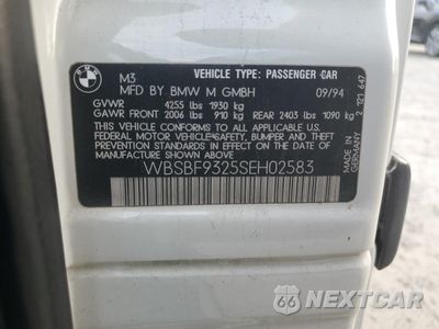 Zdjęcie 15 z 15 samochodu: 1995 BMW M3 VIN:WBSBF9325SEH02583 - miniatura