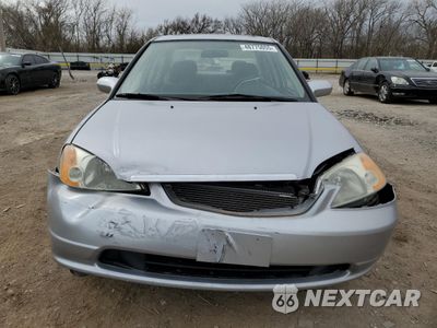 Piąte zdjęcie samochodu w środku: 2003 HONDA CIVIC VIN:2HGES257X3H510729 - miniatura