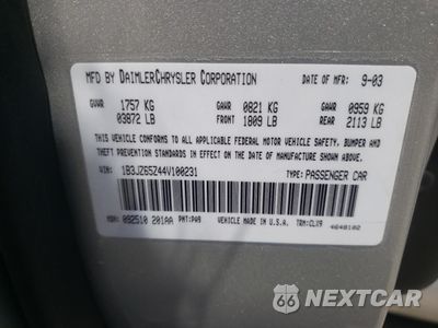 Zdjęcie 14 z 14 samochodu: 2004 DODGE VIPER SRT-10 VIN:1B3JZ65Z44V100231 - miniatura