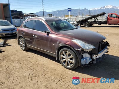 Czwarte zdjęcie samochodu z boku: 2014 INFINITI QX50 VIN:JN1BJ0HR0EM190815 - miniatura