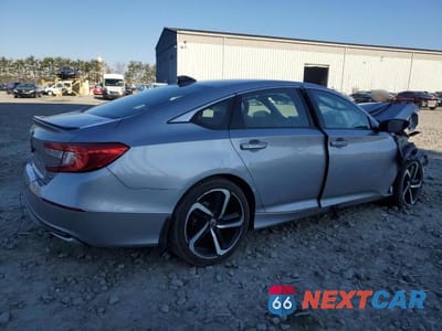 Trzecie zdjęcie samochodu z tyłu: 2022 HONDA ACCORD HYBRID SPORT VIN:1HGCV3F28NA036093 - miniatura