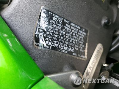 Zdjęcie 9 z 9 samochodu: 2012 KAWASAKI ZX1400 EC VIN:JKBZXNE12CA005500 - miniatura
