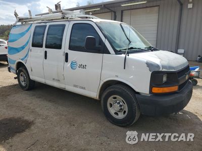 Czwarte zdjęcie samochodu z boku: 2013 CHEVROLET EXPRESS G2500 VIN:1GCWGFCAXD1140957 - miniatura