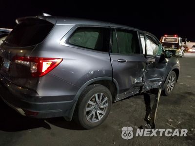Trzecie zdjęcie samochodu z tyłu: 2019 HONDA PILOT EX VIN:5FNYF5H3XKB041169 - miniatura