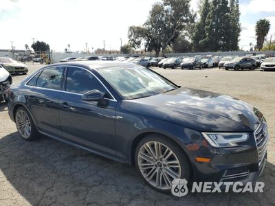 Czwarte zdjęcie samochodu z boku: 2017 AUDI A4 PREMIUM PLUS VIN:WAUENAF49HN071300 - miniatura