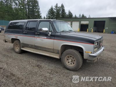 Czwarte zdjęcie samochodu z boku: 1989 GMC SUBURBAN V15 CONVENTIONAL VIN:1GKEV16K6KF511948 - miniatura
