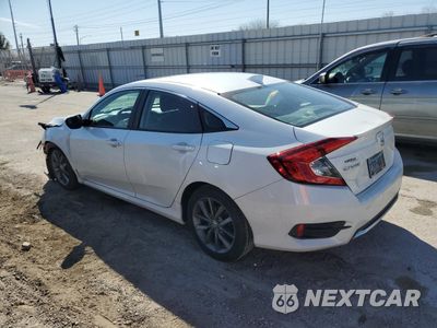Drugie zdjęcie samochodu z przodu: 2019 HONDA CIVIC EX VIN:19XFC1F34KE217148 - miniatura