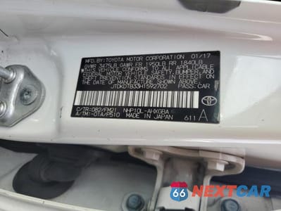 Zdjęcie 13 z 13 samochodu: 2017 TOYOTA PRIUS C VIN:JTDKDTB33H1592702 - miniatura