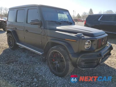 Czwarte zdjęcie samochodu z boku: 2021 MERCEDES-BENZ G 63 AMG VIN:W1NYC7HJ8MX418781 - miniatura