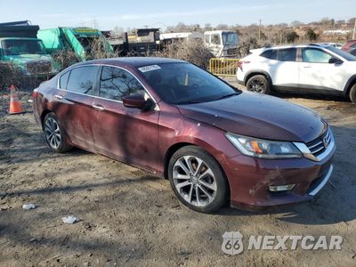 Czwarte zdjęcie samochodu z boku: 2014 HONDA ACCORD SPORT VIN:1HGCR2F50EA102886 - miniatura