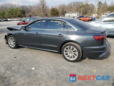 Drugie zdjęcie samochodu z przodu: 2021 AUDI A4 PREMIUM 40 VIN:WAUABAF46MA056987 - miniatura