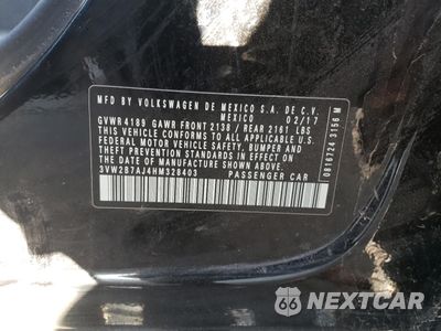 Zdjęcie 13 z 14 samochodu: 2017 VOLKSWAGEN JETTA S VIN:3VW2B7AJ4HM328403 - miniatura