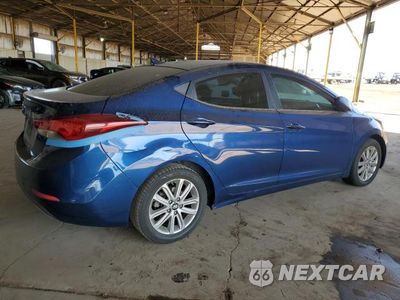 Trzecie zdjęcie samochodu z tyłu: 2015 HYUNDAI ELANTRA SE VIN:5NPDH4AE7FH569130 - miniatura