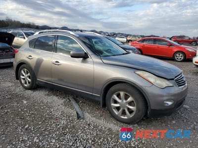 Czwarte zdjęcie samochodu z boku: 2008 INFINITI EX35 BASE VIN:JNKAJ09F38M357409 - miniatura