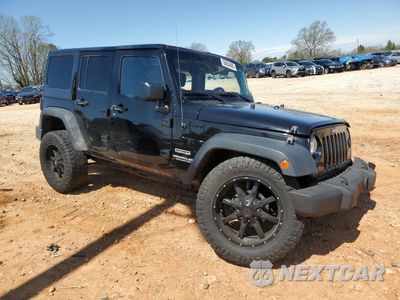 Czwarte zdjęcie samochodu z boku: 2015 JEEP WRANGLER UNLIMITED SPORT VIN:1C4BJWDG6FL711371 - miniatura