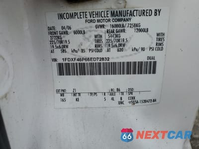 Zdjęcie 13 z 13 samochodu: 2006 FORD F450 SUPER DUTY VIN:1FDXF46P66ED72832 - miniatura