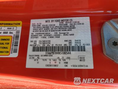 Zdjęcie 13 z 13 samochodu: 2022 FORD MUSTANG VIN:1FA6P8TH4N5100544 - miniatura