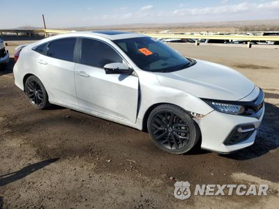 Czwarte zdjęcie samochodu z boku: 2020 HONDA CIVIC SI VIN:2HGFC1E52LH707579 - miniatura