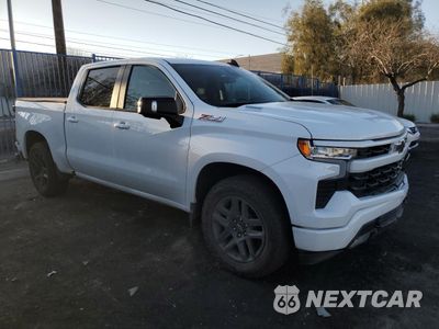 Czwarte zdjęcie samochodu z boku: 2024 CHEVROLET SILVERADO K1500 RST VIN:1GCUDEE83RZ212112 - miniatura
