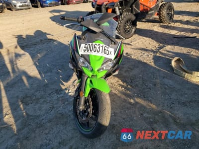 Drugie zdjęcie samochodu z przodu: 2022 KAWASAKI EX650 N VIN:ML5EXEN14NDA48159 - miniatura