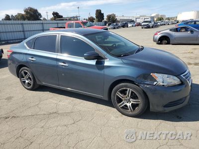 Czwarte zdjęcie samochodu z boku: 2014 NISSAN SENTRA S VIN:3N1AB7AP2EY219867 - miniatura