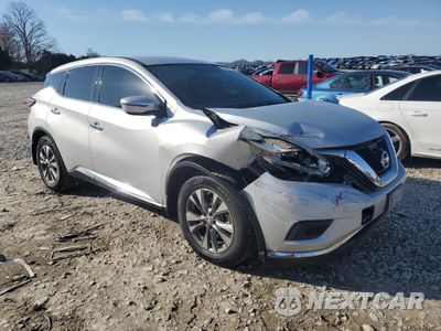 Czwarte zdjęcie samochodu z boku: 2017 NISSAN MURANO S VIN:5N1AZ2MH6HN137167 - miniatura