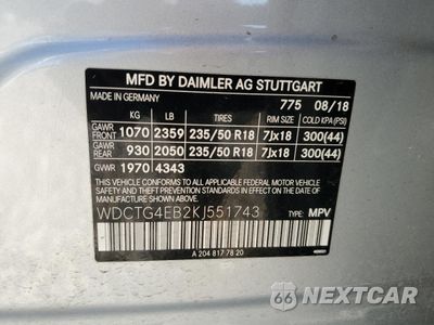 Zdjęcie 15 z 16 samochodu: 2019 MERCEDES-BENZ GLA 250 VIN:WDCTG4EB2KJ551743 - miniatura