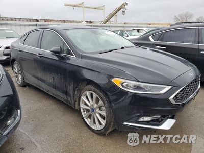 Czwarte zdjęcie samochodu z boku: 2017 FORD FUSION TITANIUM VIN:3FA6P0K9XHR219065 - miniatura