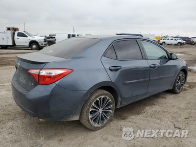 Trzecie zdjęcie samochodu z tyłu: 2015 TOYOTA COROLLA L VIN:5YFBURHE2FP321019 - miniatura