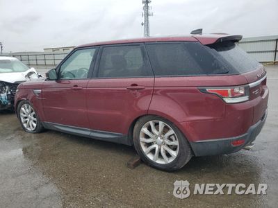 Drugie zdjęcie samochodu z przodu: 2017 LAND ROVER RANGE ROVER SPORT HSE VIN:SALWR2FV9HA670403 - miniatura