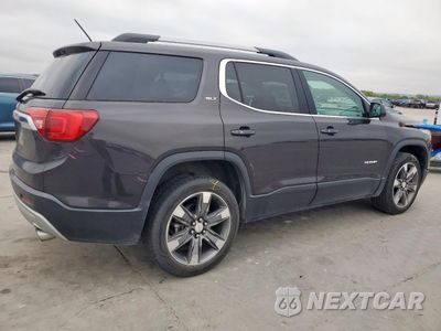 Trzecie zdjęcie samochodu z tyłu: 2018 GMC ACADIA SLT-2 VIN:1GKKNNLS9JZ128906 - miniatura