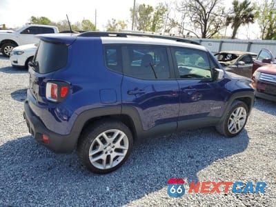 Trzecie zdjęcie samochodu z tyłu: 2021 JEEP RENEGADE LATITUDE VIN:ZACNJDBB0MPM81065 - miniatura